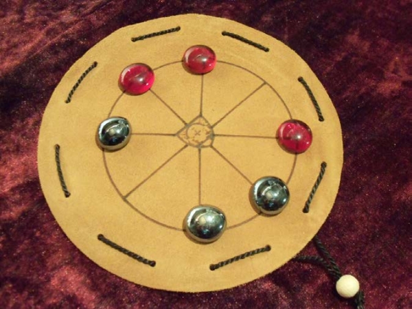 roman morris with game pieces